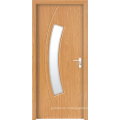 Porte d&#39;intérieur en bois insert intérieure (WX-PW-182)